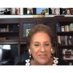 screenshots of a virtual event