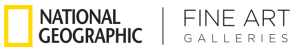 national geographic ad fine art galleries logo